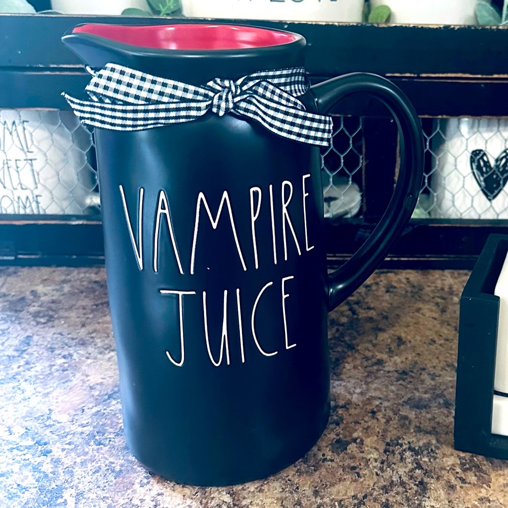 Rae Dunn vampire juice jug